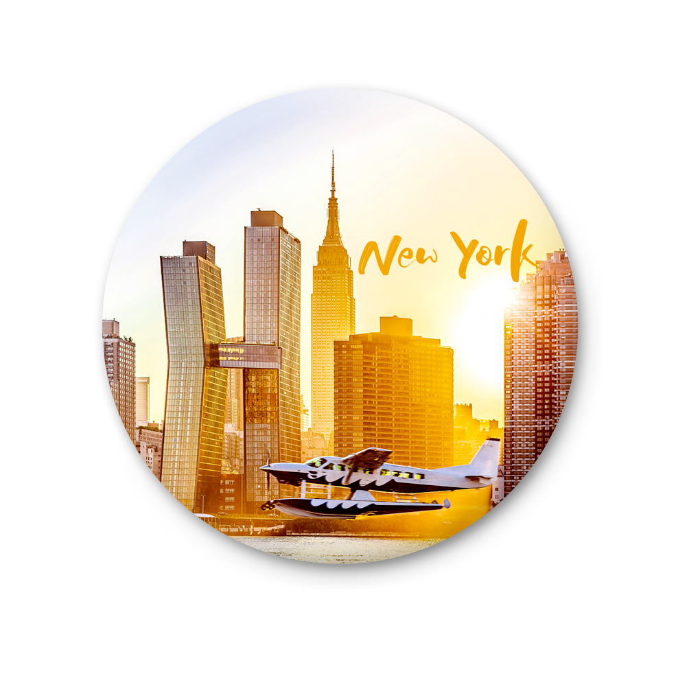 Round Magnet - 75 NY 1008