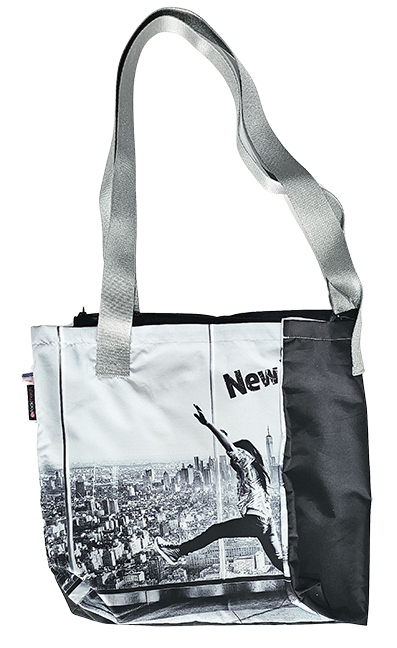 New York City Tote Bag (with zipper on top)