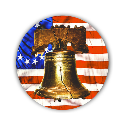 Philadelphia Round Magnet