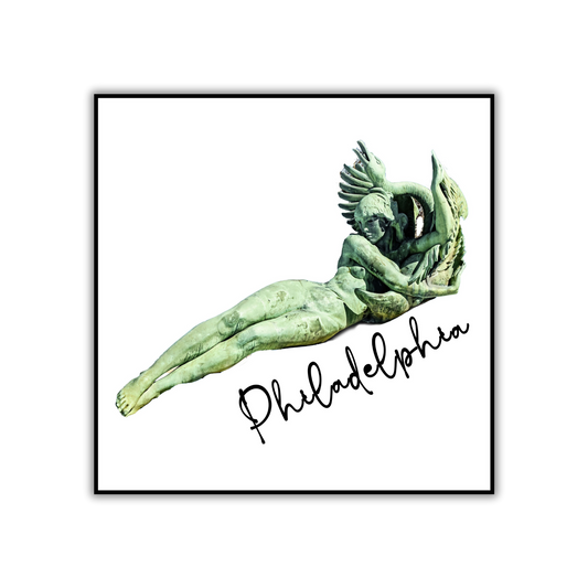 Philadelphia Square Magnet