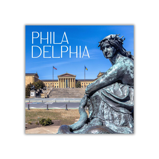Philadelphia Square Magnet